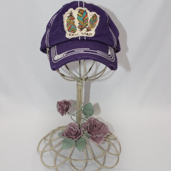 KBETHOS Vintage Purple "Free Spirit" Cap - Picture 1 of 9